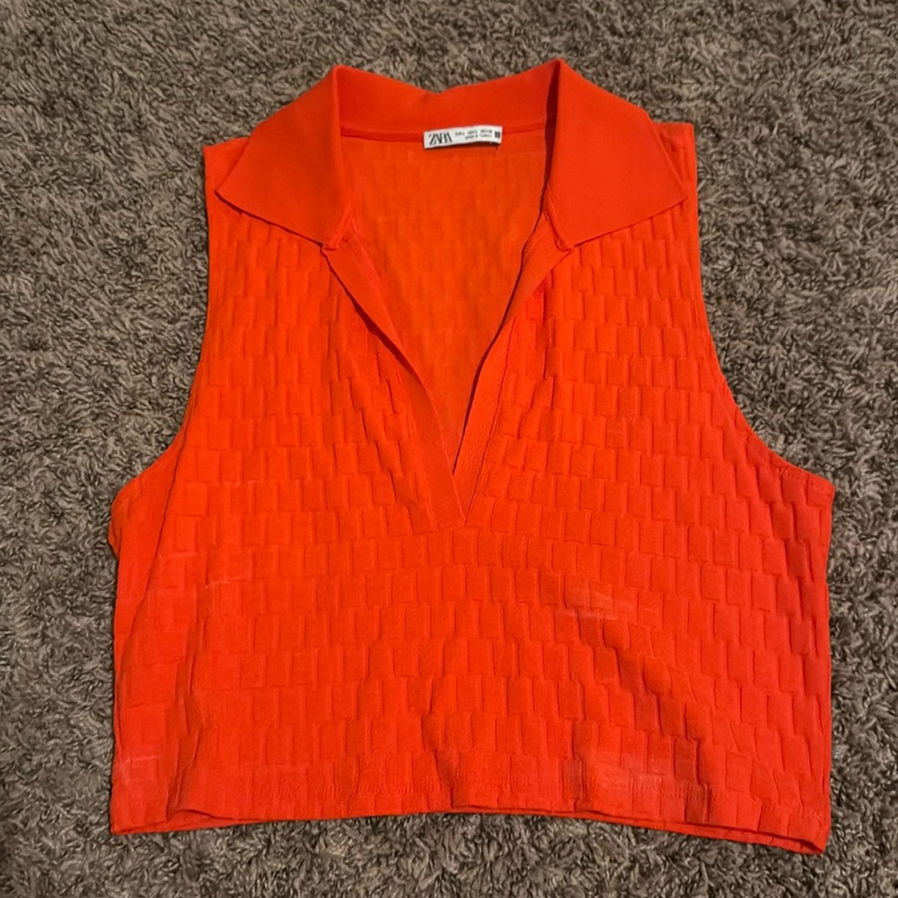 Zara knit polo